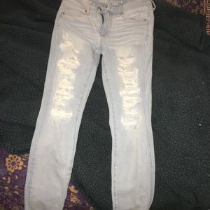 super stretchy AE jeans